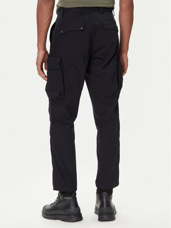Napapijri Napapijri Stoffhose M-Tures NP0A88SW Schwarz Regular Fit