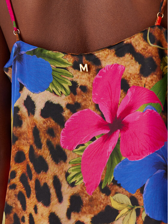 LOLA CASADEMUNT LOLA CASADEMUNT Top MS2515034 Kolorowy Regular Fit