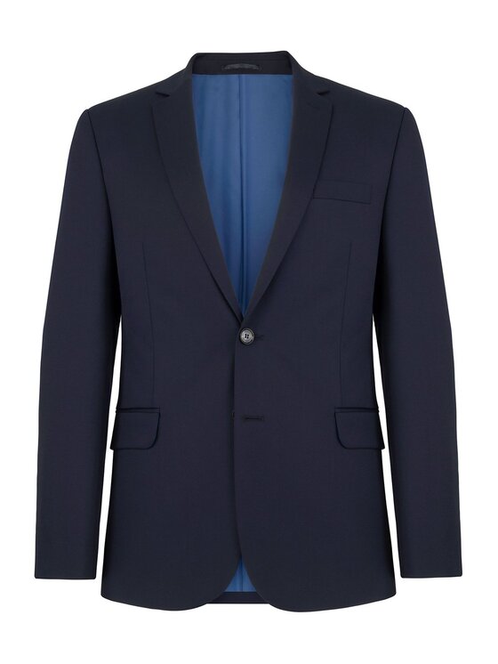 Pako Lorente Pako Lorente Marynarka PPLM9-3G-166 Granatowy Slim Fit
