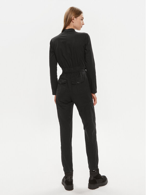 Aeronautica Militare Aeronautica Militare Jumpsuit 241TU132DCT3309 Schwarz Regular Fit