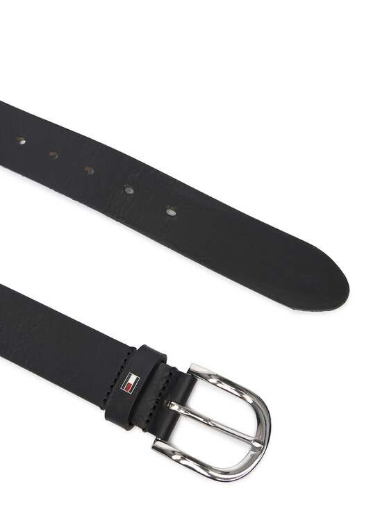 Tommy Hilfiger Tommy Hilfiger Pasek Damski New Danny Belt WW0WW11590 Czarny