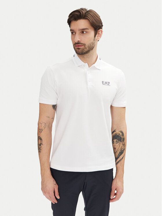 Férfi Pólóing EA7 Emporio Armani, Méret: M, Fehér, 7M000184 AF13511 U0002