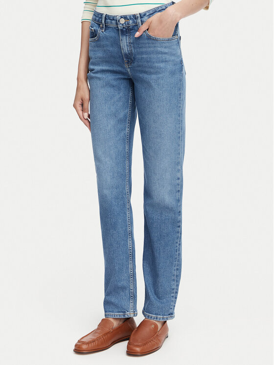 Tommy Hilfiger Tommy Hilfiger Teksad Classic Straight Rw Mel WW0WW40634 Sinine Straight Leg