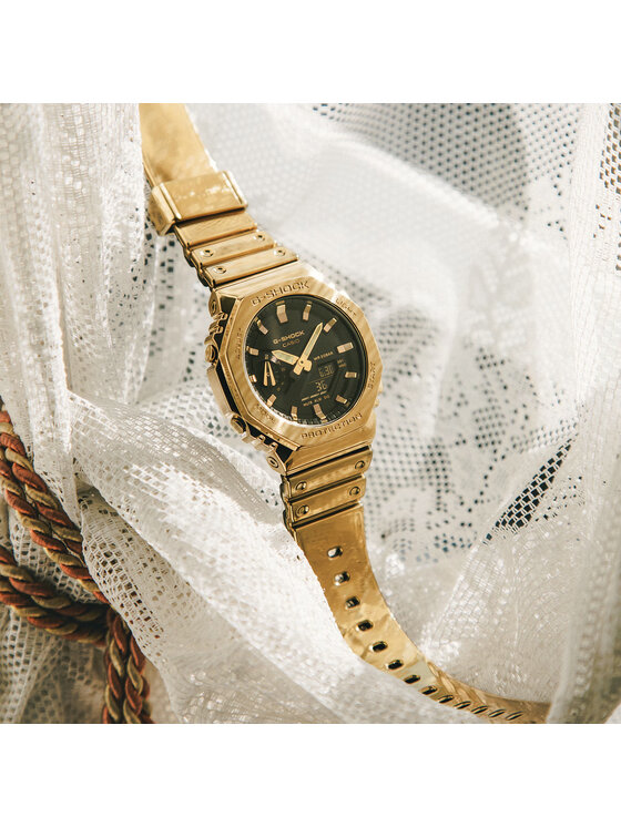 Casio Casio Zegarek GM-2100YMG-9AER Złoty