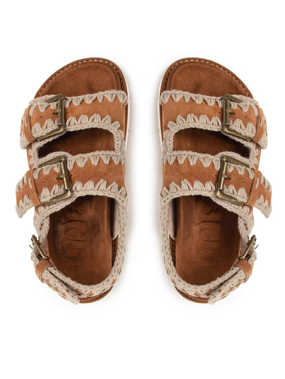 Mou Mou Sandali New Bio SW461003A Rjava
