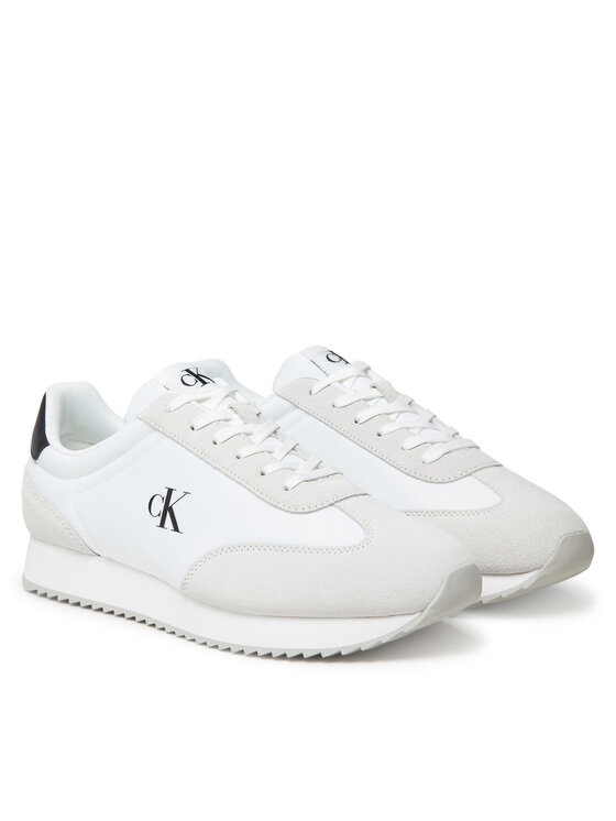 Calvin Klein Jeans Calvin Klein Jeans Sneakers Retro Runner Lace Up Ny-Su YM0YM01325 Alb