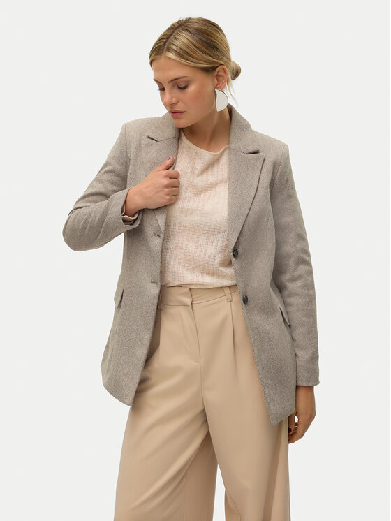 Vero Moda Vero Moda Giacca da abito Kawi 10319661 Beige Regular Fit