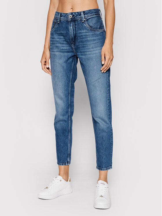 Pepe Jeans Džinsai Violet PL201742 Tamsiai mėlyna Regular Fit • Modivo.lt