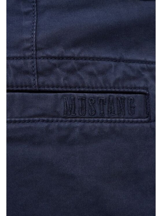 Mustang Mustang Pantaloncini di tessuto Houston Cargo Shorts Viola Loose Fit
