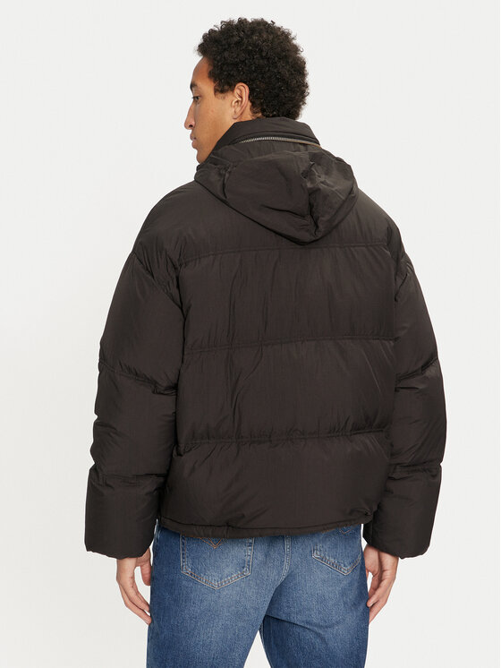 AMI Paris AMI Paris Télikabát HJK403.PA0009 Fekete Regular Fit