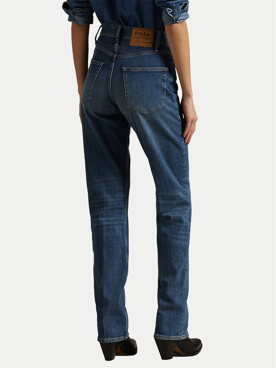 Polo Ralph Lauren Polo Ralph Lauren Džínsy 211969392001 Tmavomodrá Straight Fit