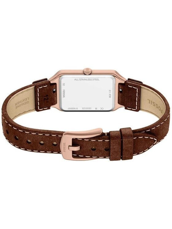 Fossil Fossil Zegarek ES5503 Brązowy