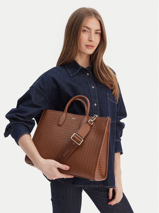 BOSS BOSS Handtasche Anett New L 50557997 Braun