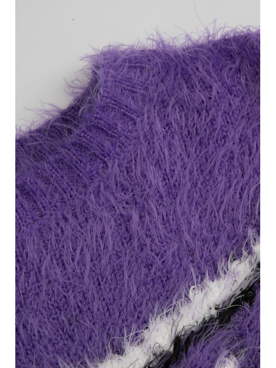 Coccodrillo Coccodrillo Sweter ZC3172101GGK-016 Fioletowy Regular Fit