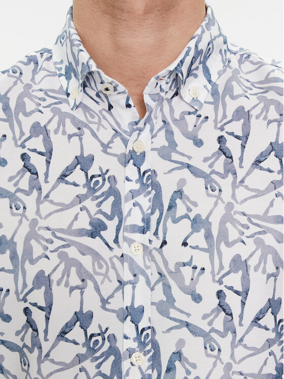 JOOP! Jeans JOOP! Jeans Camicia 15 Jjsh-113Heli2-W 30041341 Bianco Regular Fit