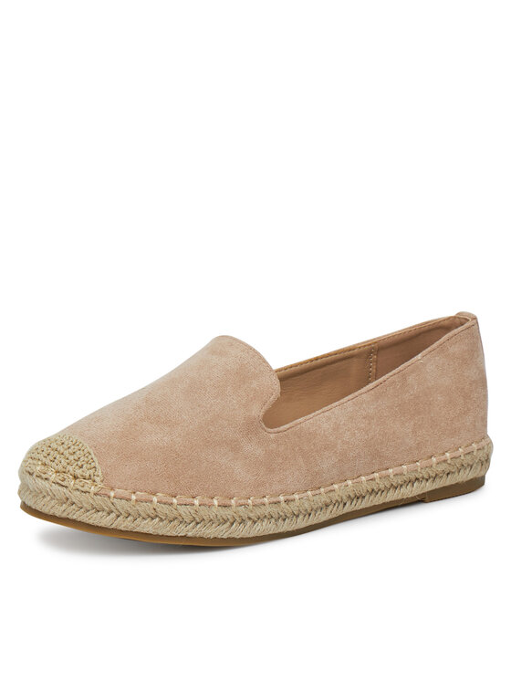 DeeZee DeeZee Espadryle RS07-18 Beżowy