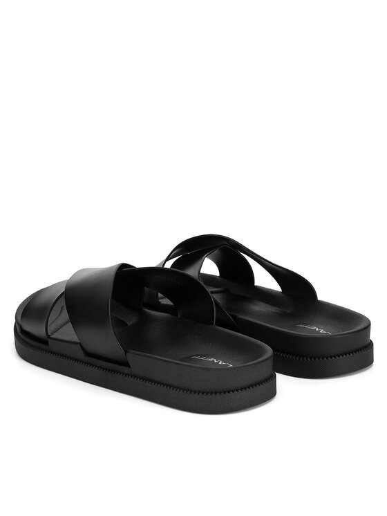 Lanetti Lanetti Pantoletten MYL-LANETTI-01 Schwarz