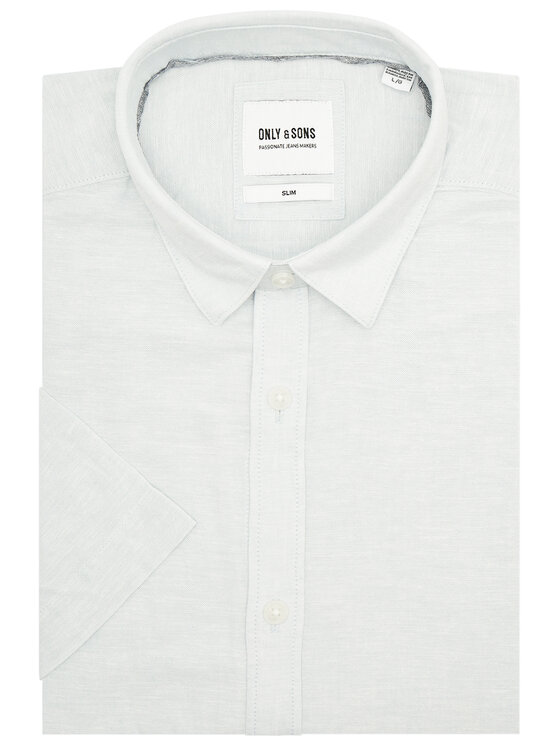 Only & Sons Only & Sons Koszula Caiden 22009885 Niebieski Slim Fit