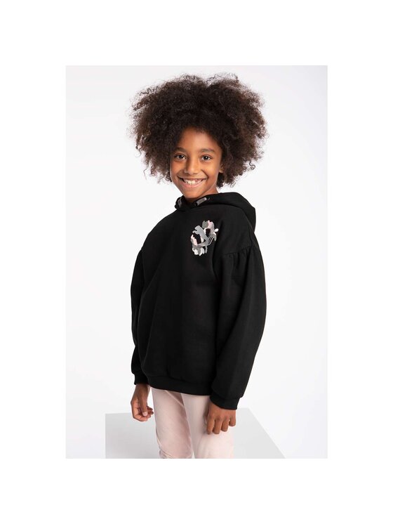 Puma Puma Bluza APTUREM Alpha Hoodie FL G Black 58923201 Czarny Classic Fit