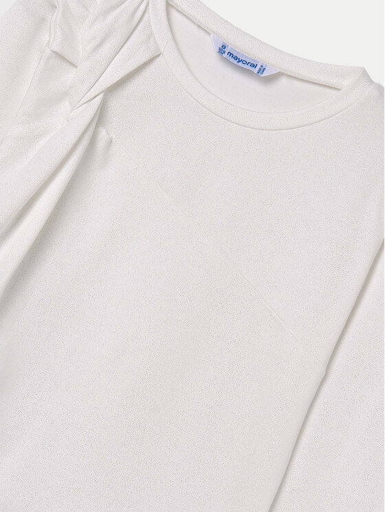 Mayoral Mayoral Bluse 7007 Écru Regular Fit