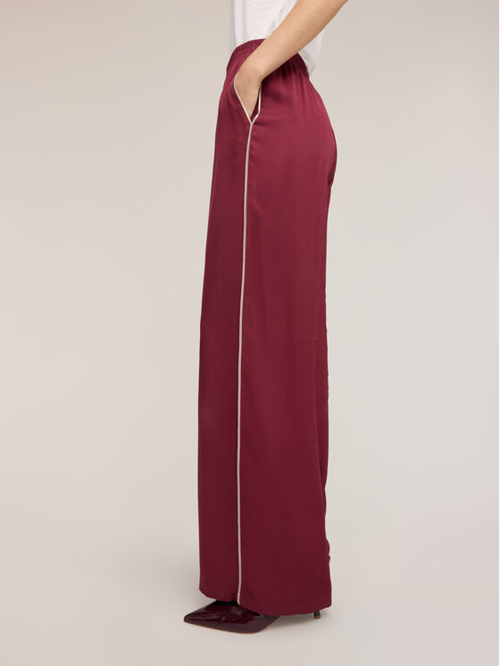 Motivi Motivi Pantaloni di tessuto P016W200863N036 Bordeaux Over Fit