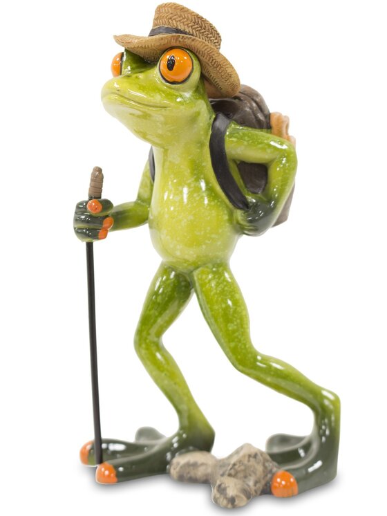 MIAhome MIAhome Figurka żaba FROGG piechur Zielony