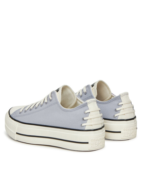 Converse Converse Modne superge Chuck Taylor All Star Lift Platform Crafted Laces A12553C Vijolična
