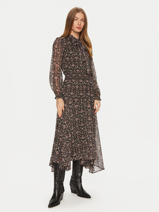 Pepe Jeans Pepe Jeans Sukienka codzienna Pixy PL953603 Czarny Regular Fit