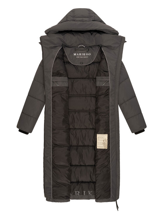 Marikoo Marikoo Kurtka zimowa Nadeshikoo XVI Czarny Regular Fit