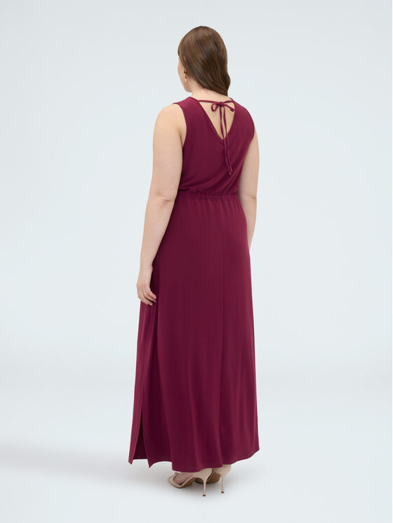 Fiorella Rubino Fiorella Rubino Abito da sera 7017L001189N036 Bordeaux A-Line Fit