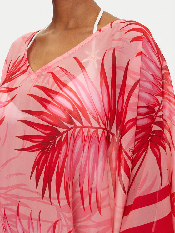 Liu Jo Beachwear Liu Jo Beachwear Pončo VA5173 T4902 Ružičasta
