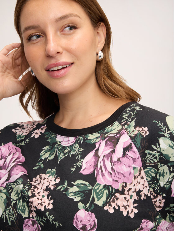 Fiorella Rubino Fiorella Rubino Bluza G80VL009619N0Z3 Czarny Regular Fit