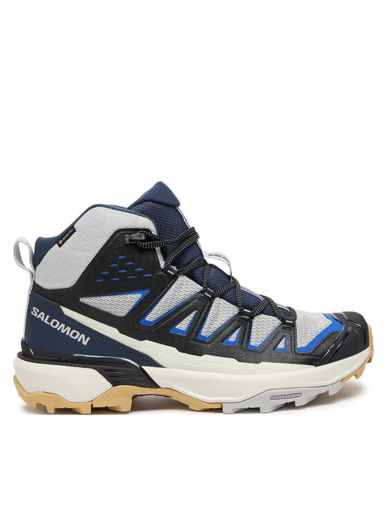 Salomon Pārgājienu apavi X Ultra 360 Edge Mid Gore-Tex L47698500 Pelēks