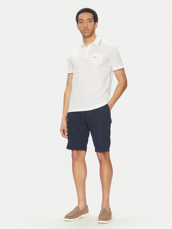 Paul&Shark Paul&Shark Šortky z materiálu 25414034 Tmavomodrá Regular Fit