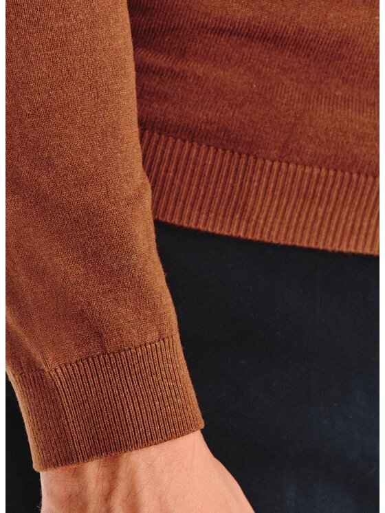 Pako Lorente Pako Lorente Sweter P25WN-2X-032 Pomarańczowy Classic Fit