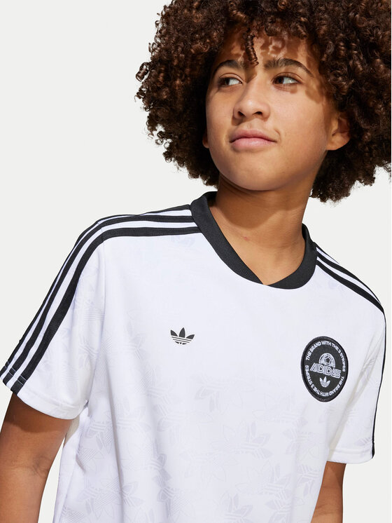 adidas adidas T-shirt Football JV7682 Bijela Loose Fit