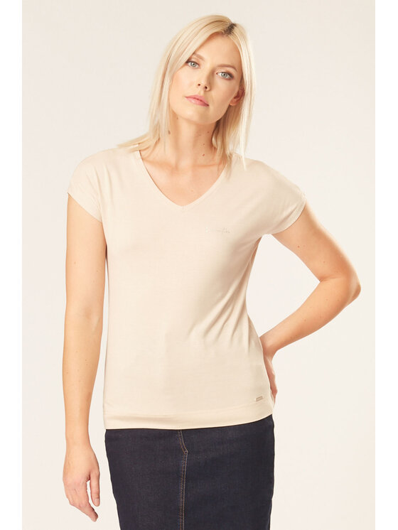 QUIOSQUE QUIOSQUE Halenka 16-TD-135AW21 Béžová Regular Fit