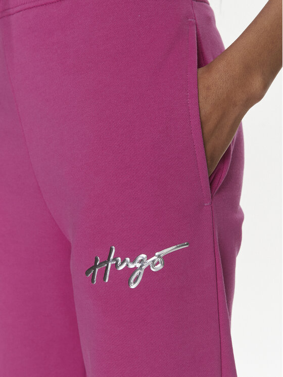 HUGO Hugo Donji dio trenerke Easy 50509171 Ružičasta Relaxed Fit
