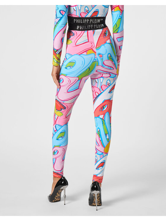PHILIPP PLEIN PHILIPP PLEIN Legíny 15427 Barevná Skin Tight Fit