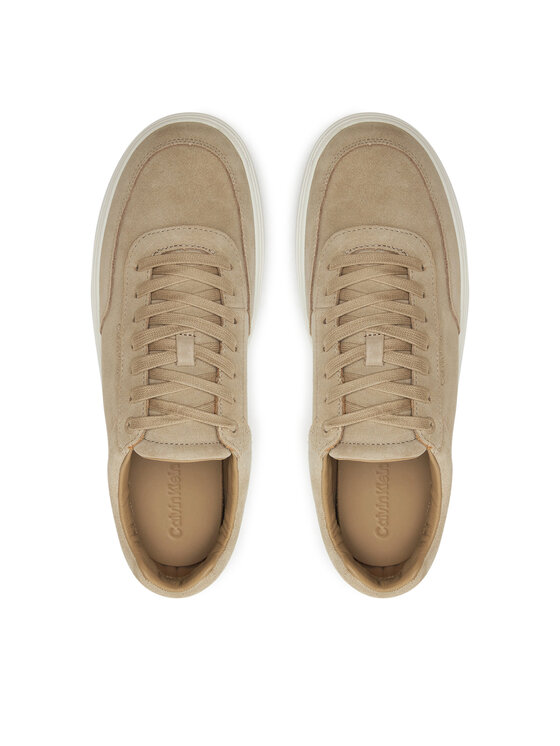 Calvin Klein Calvin Klein Tenisice Lace Up Suede HM0HM01792 Bež