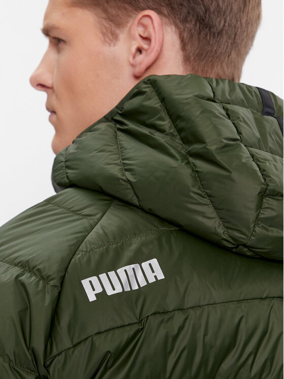Puma Puma Pernata jakna PackLITE 849355 Zelena Slim Fit