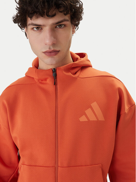 adidas adidas Džemperis Z.N.E. KE4679 Oranžinė Regular Fit