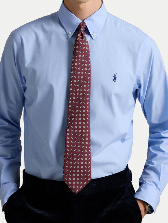 Polo Ralph Lauren Polo Ralph Lauren Srajca 710929349009 Svetlo modra Custom Fit