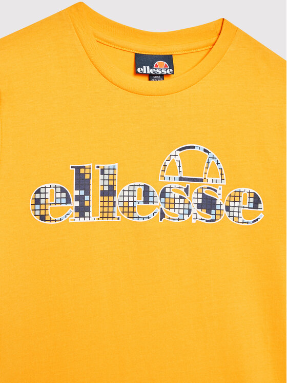 T-shirt Corre S3N15331 Giallo Regular Fit