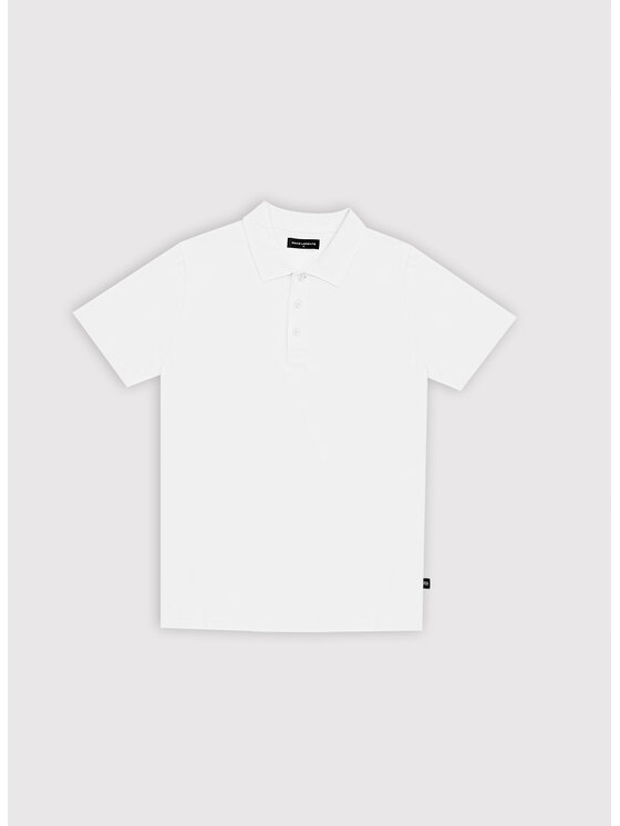 Pako Lorente Pako Lorente Polo P26SF-TX-015 Biały Classic Fit