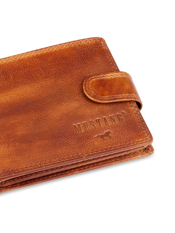 Mustang Mustang Portfel DENIMO WALLET Brązowy