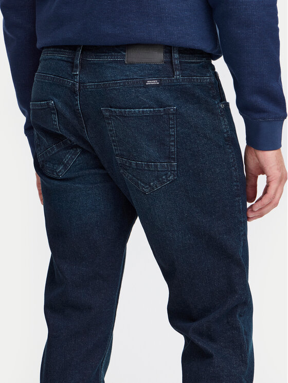 Blend Blend Jeansy 20717301 Granatowy Slim Fit