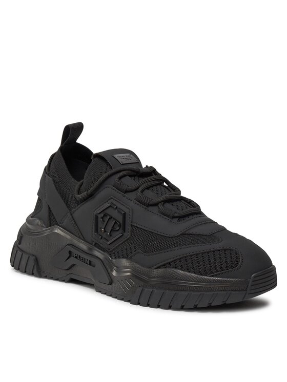 PHILIPP PLEIN PHILIPP PLEIN Sneakersy Runner Hexagon PACS USC0399 PTE003N Czarny