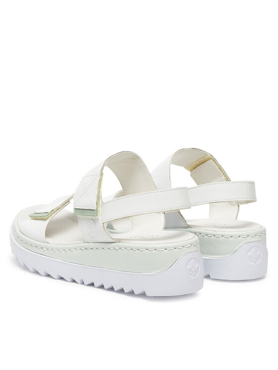 Rieker Rieker Sandalen V4475-80 Weiß