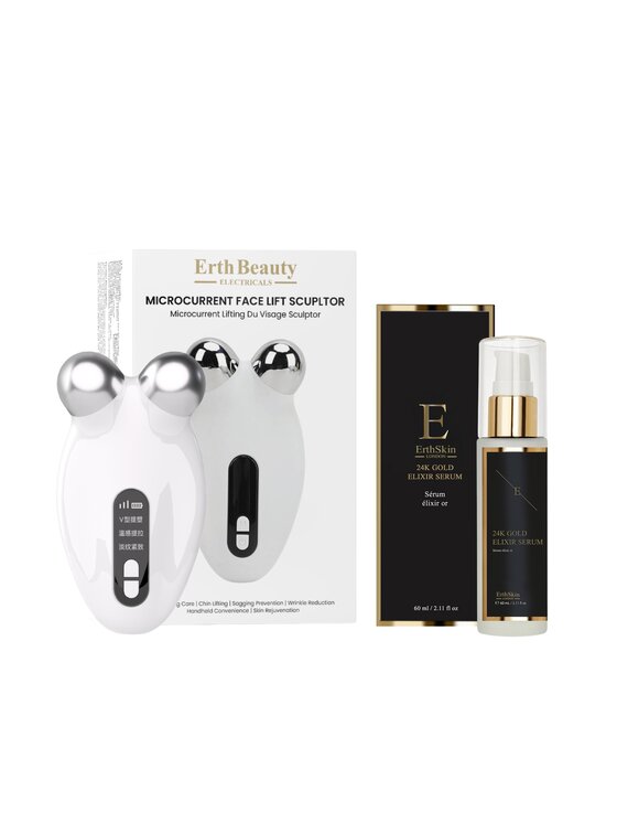 Erthskin London Erthskin London Sculptor Duo z Mikroprądami i 24K Złotem. Maska LED